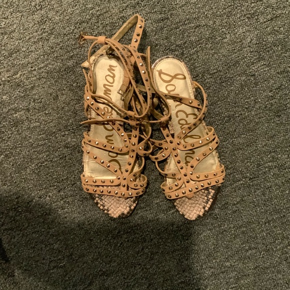 SAM EDELMAN Demi Gladiator Sandals Shoes - Picture 12 of 14